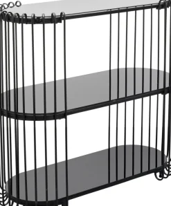 Konsolbord Wire - Svart, 81x78cm - KARE Design