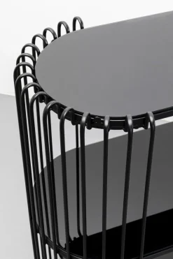 Konsolbord Wire - Svart, 81x78cm - KARE Design