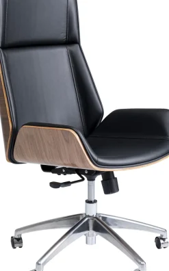 Kontorsstol Bureau - Svart Snurrstol på Hjul - KARE Design