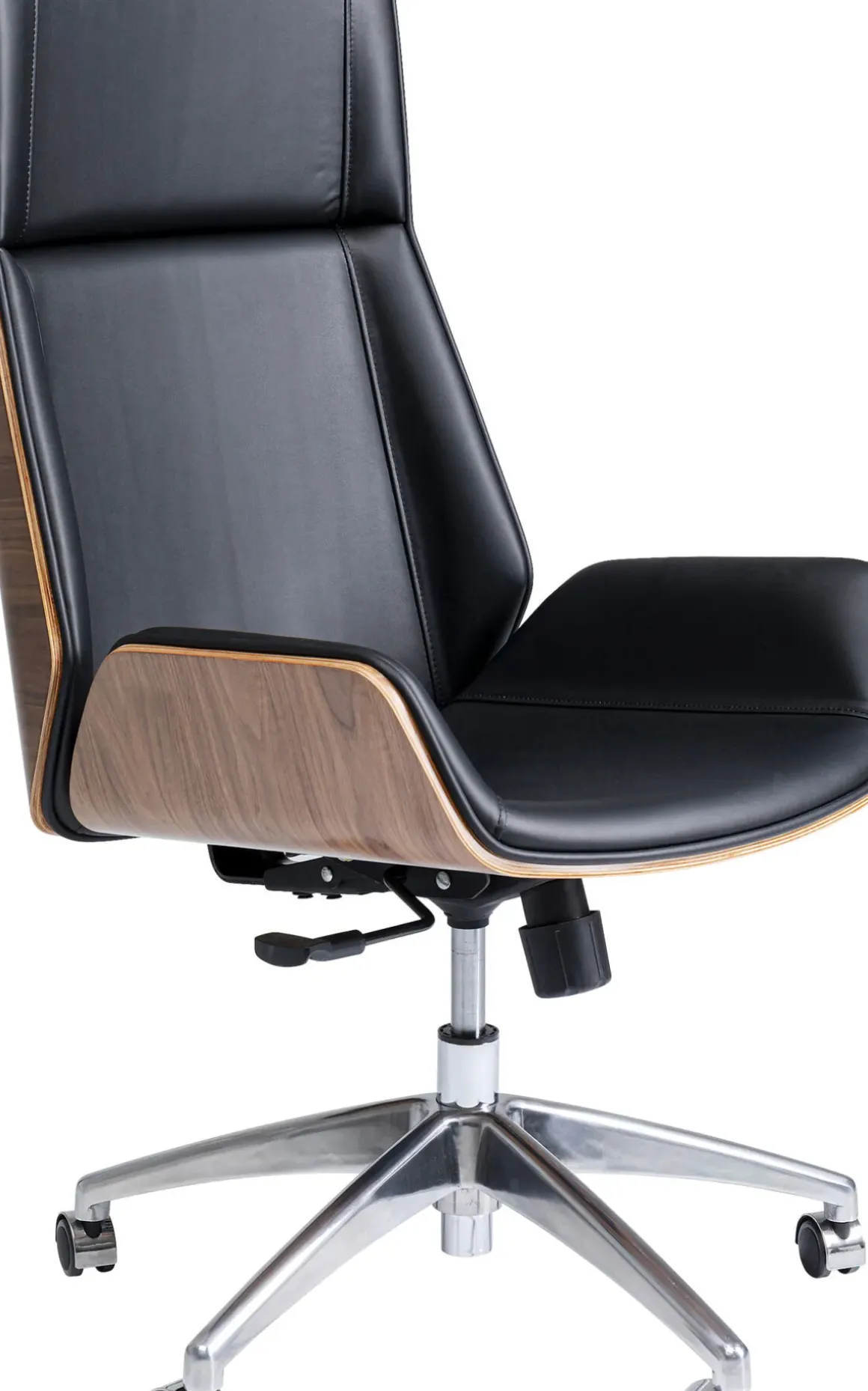 Kontorsstol Bureau - Svart Snurrstol på Hjul - KARE Design