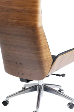 Kontorsstol Bureau - Svart Snurrstol på Hjul - KARE Design