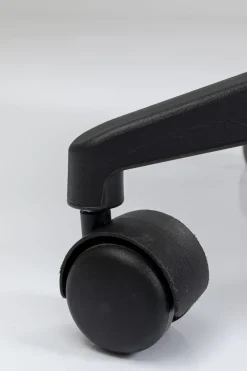 Kontorsstol Labora Hög - Snurrstol på Hjul, Grå Konstläder - KARE Design