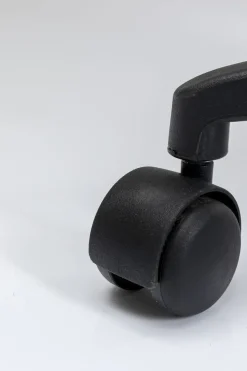 Kontorsstol Labora Hög - Snurrstol på Hjul, Svart Konstläder - KARE Design