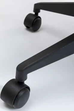 Kontorsstol Labora - Snurrstol på Hjul, Grå Konstläder - KARE Design