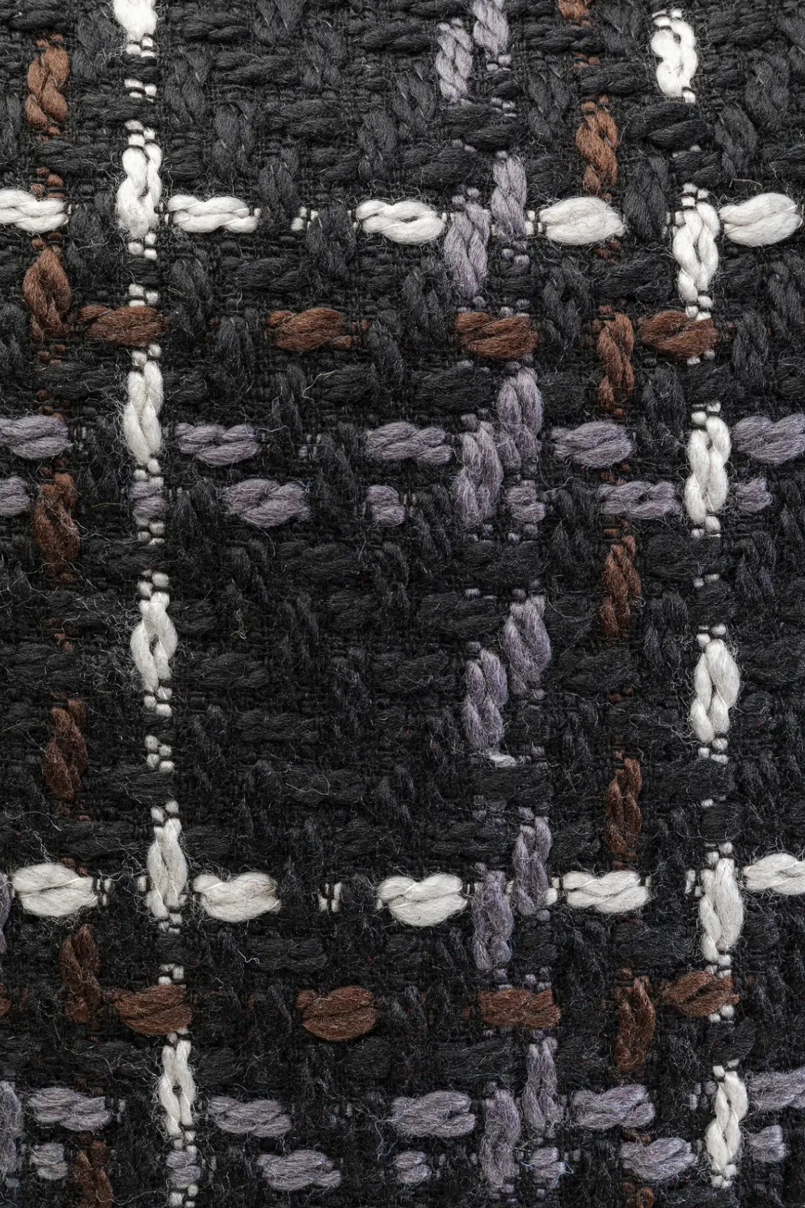 Kudde Colorado - Svart, 45x45cm - KARE Design