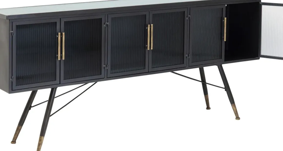 La Gomera - Sideboard med 6 dörrar, 85x180cm - KARE Design