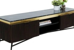 Lågskåp - Tv-bänk Catalina - Mörkt trä, 170x50cm - KARE Design