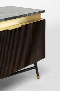 Lågskåp - Tv-bänk Catalina - Mörkt trä, 170x50cm - KARE Design
