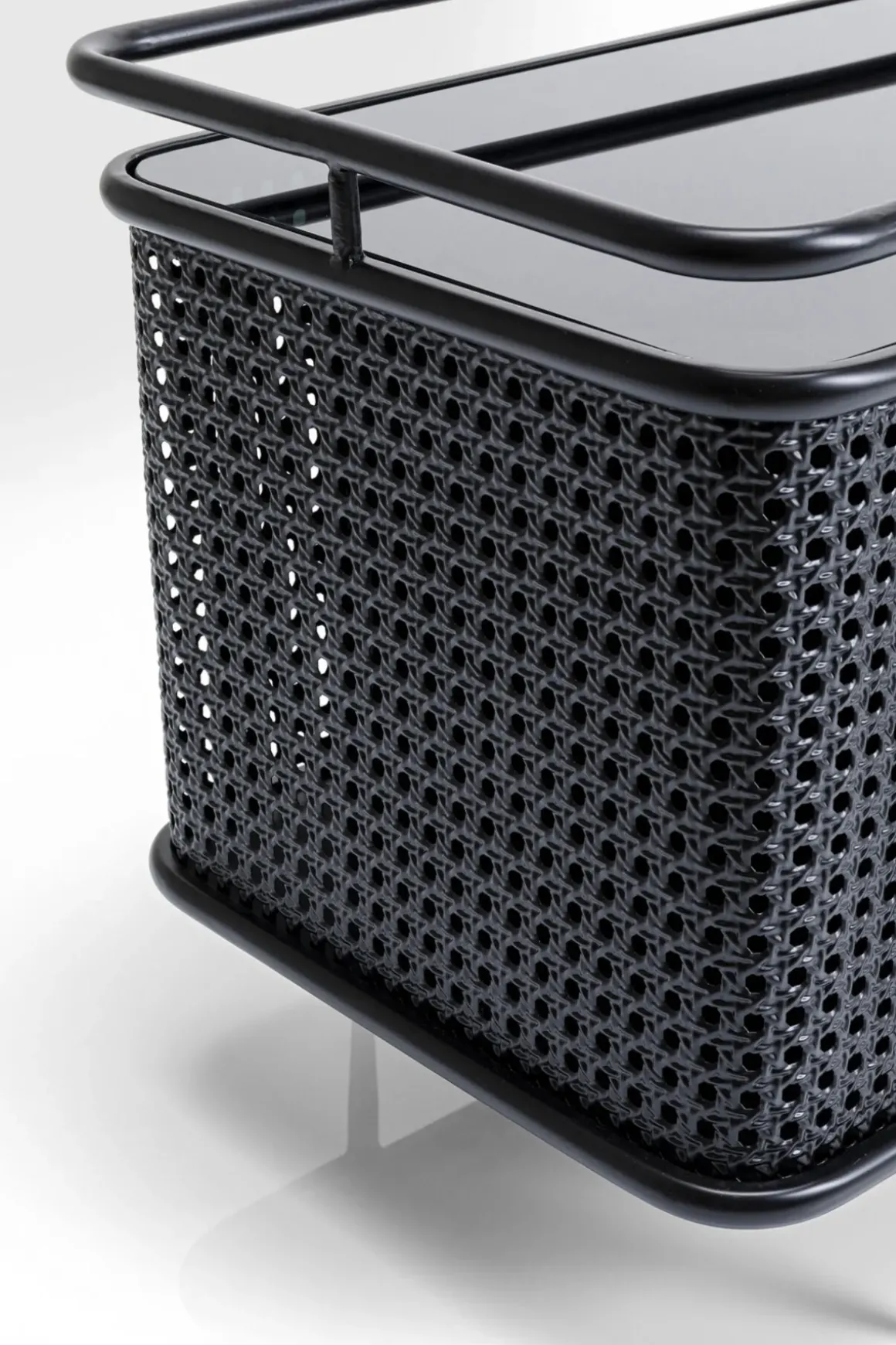 Lågskåp - Tv-bänk Fence - Svart, 160x48cm - KARE Design