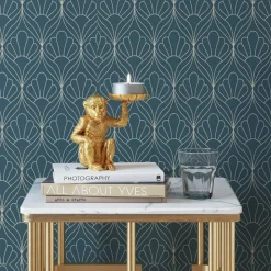 Ljushållare Monkey - Guld, 11cm - KARE Design