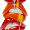 Ljusstake Lips - Läppar, 30cm - KARE Design