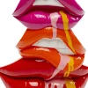 Ljusstake Lips - Läppar, 17cm - KARE Design