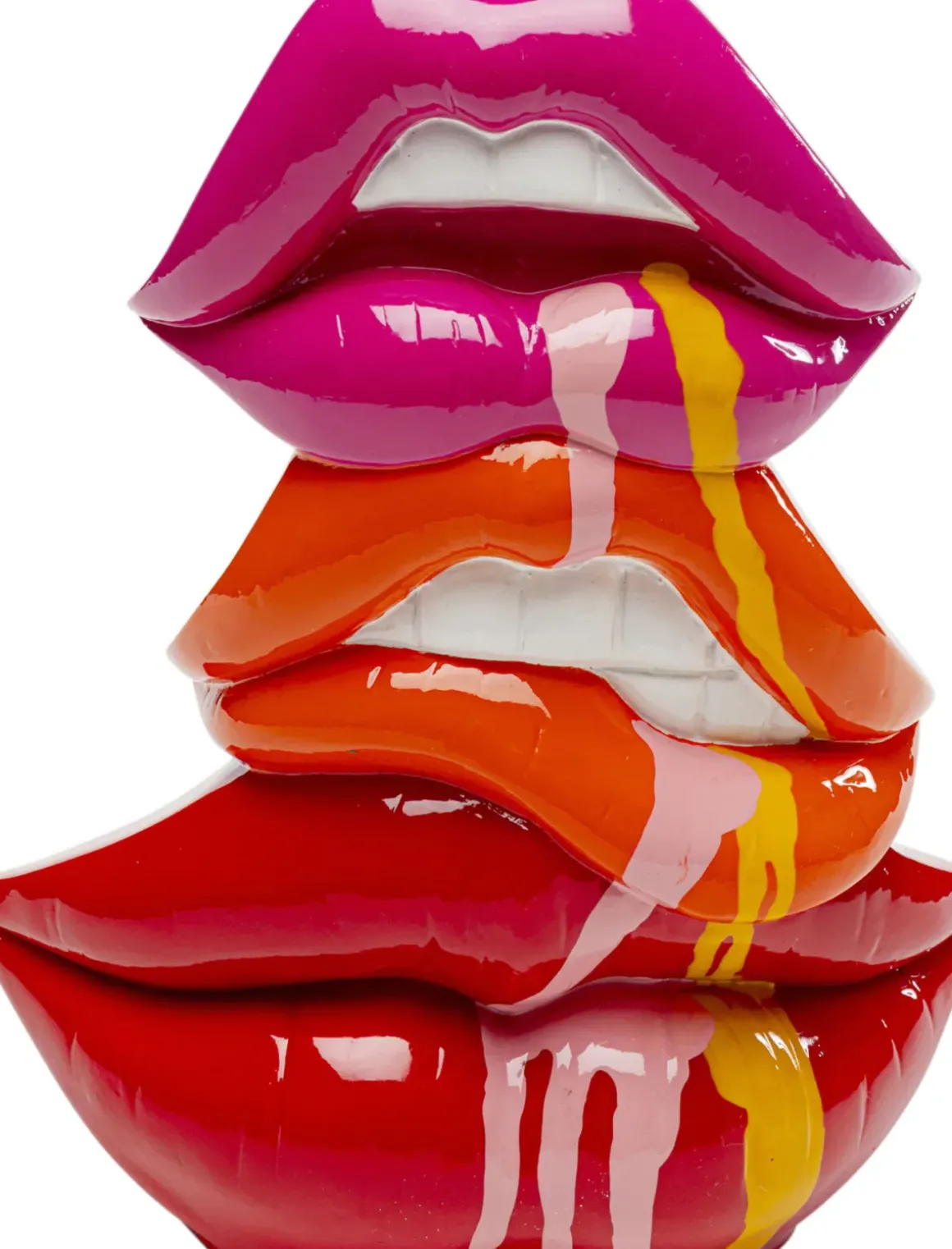 Ljusstake Lips - Läppar, 17cm - KARE Design