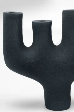 Ljusstake 6 ljus - Matt Svart, 47cm - KARE Design