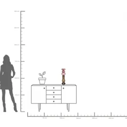 Ljusstake Marvelous Duo Lila Grå 49 - KARE Design