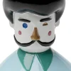 Ljusstake Monsieur Mustache, 16cm - KARE Design