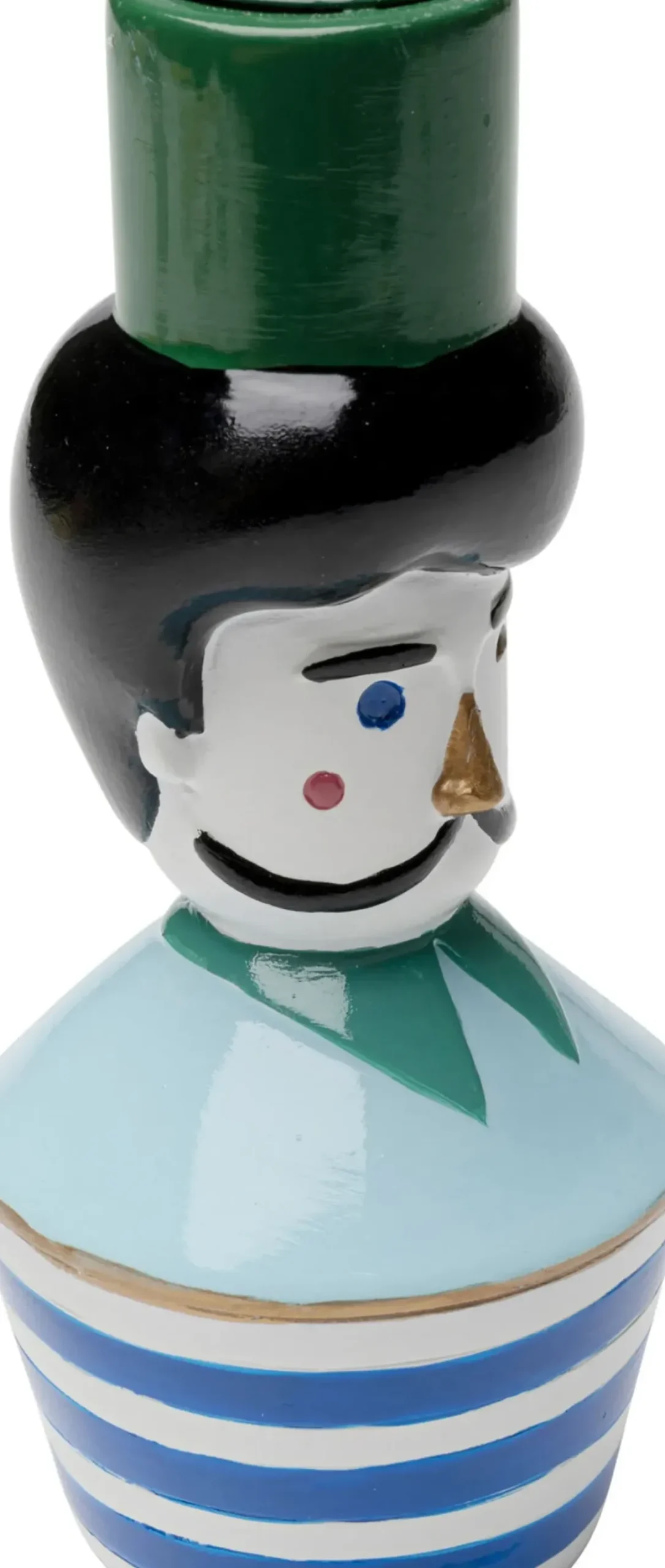Ljusstake Monsieur Mustache, 16cm - KARE Design