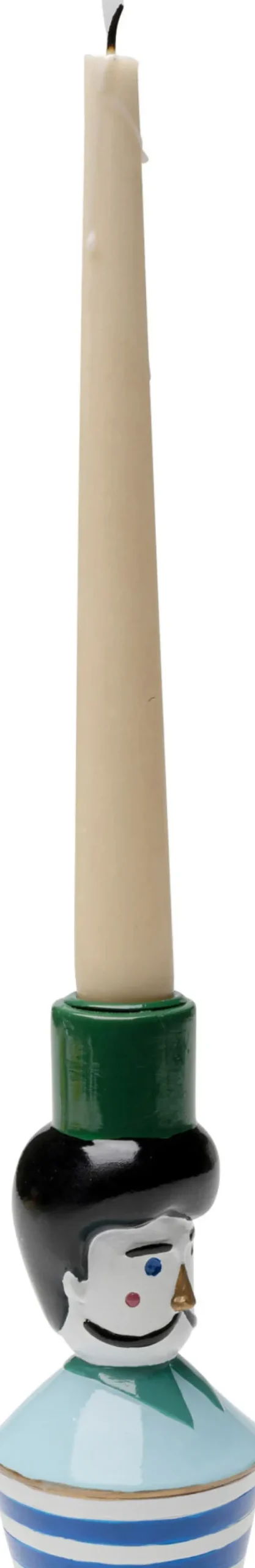 Ljusstake Monsieur Mustache, 16cm - KARE Design