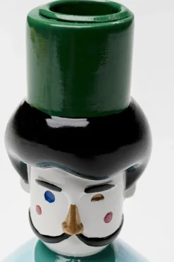 Ljusstake Monsieur Mustache, 16cm - KARE Design