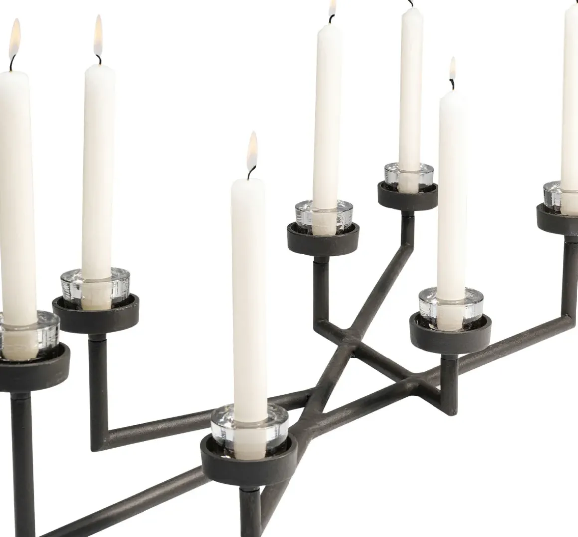 Ljusstake Seven Arms - Ärgad koppar, 86cm - KARE Design