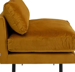 Loungefåtölj Discovery - Sammet Bärnsten, 100cm - KARE Design