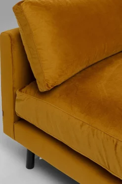 Loungefåtölj Discovery - Sammet Bärnsten, 100cm - KARE Design
