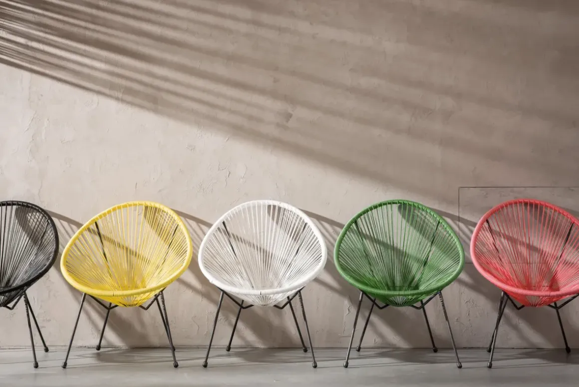Loungestol Trädgård Acapulco - Cherry - KARE Design