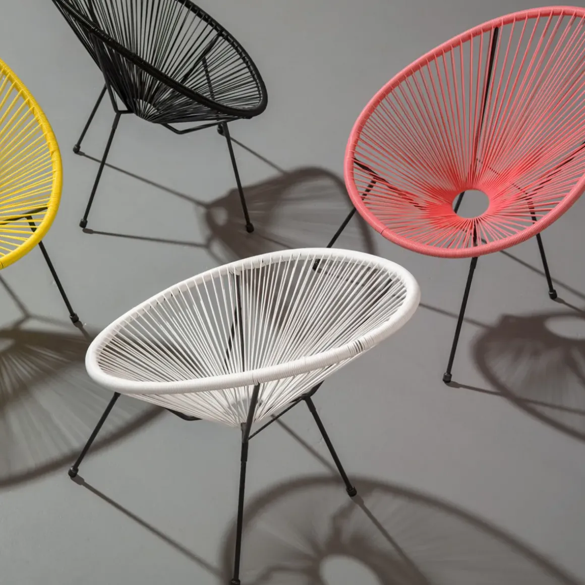 Loungestol Trädgård Acapulco - Cherry - KARE Design