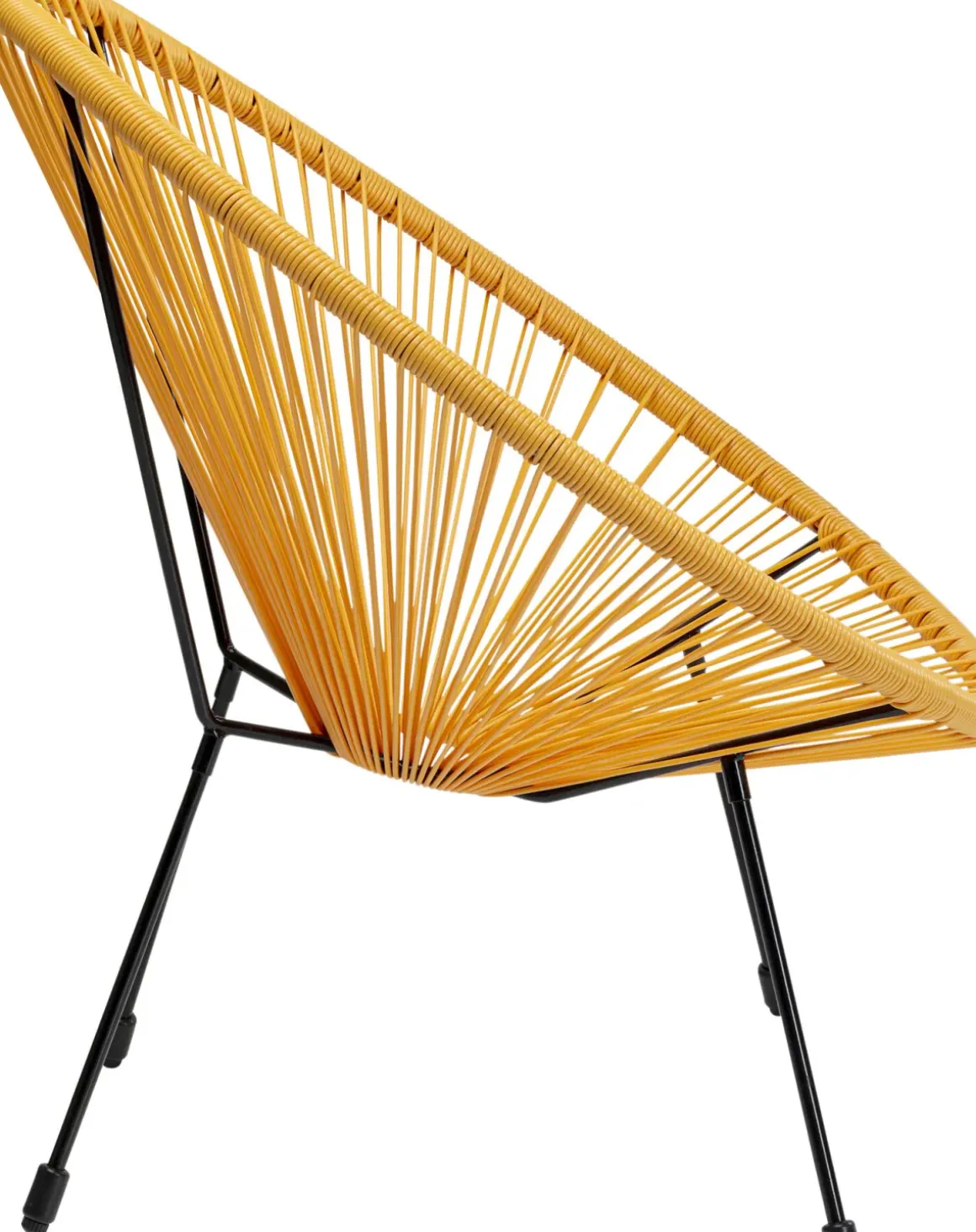 Loungestol Trädgård Acapulco - Gul - KARE Design