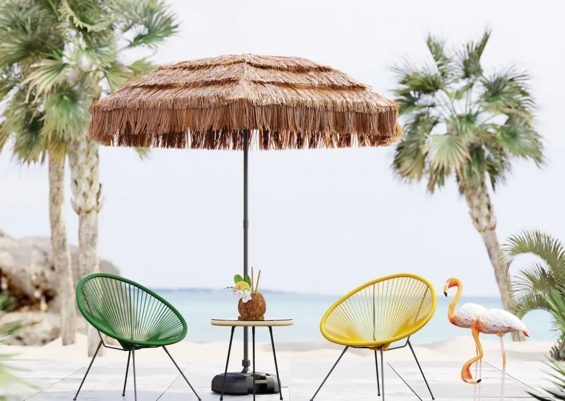 Loungestol Trädgård Acapulco - Grön - KARE Design