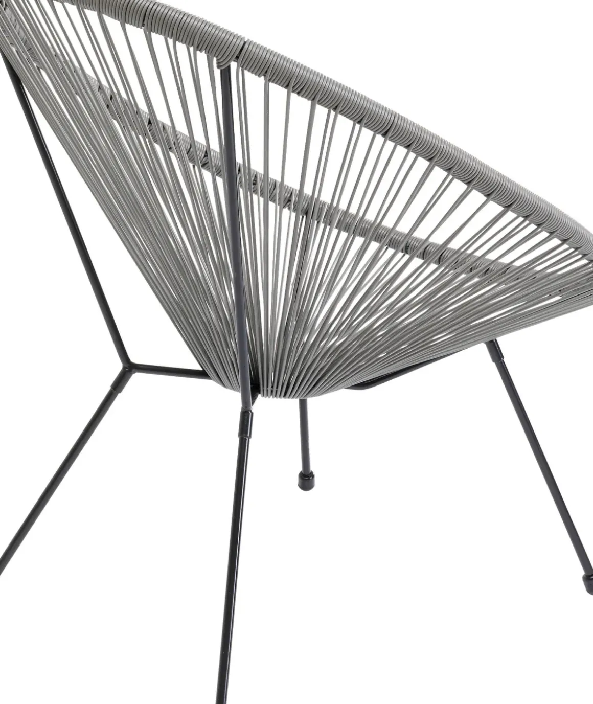 Loungestol Trädgård Acapulco - Grå - KARE Design