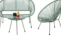 Loungestol Trädgård Acapulco Mono - Grön - KARE Design