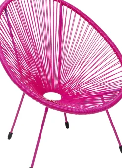 Loungestol Trädgård Acapulco Mono - Rosa - KARE Design
