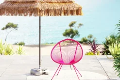 Loungestol Trädgård Acapulco Mono - Rosa - KARE Design
