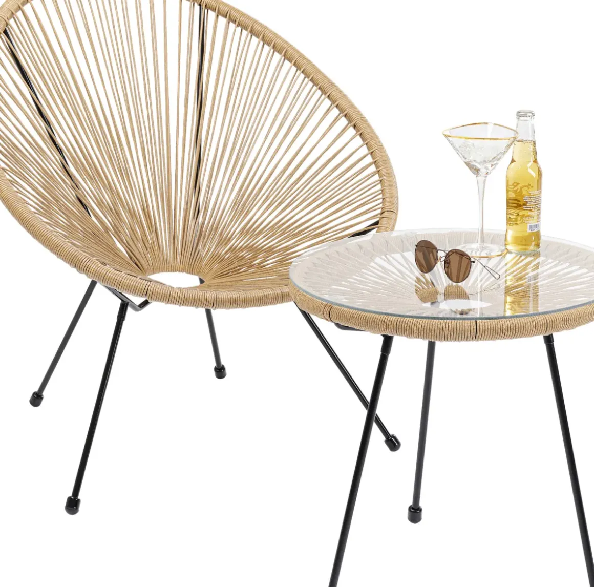 Loungestol Trädgård Acapulco - Natur - KARE Design
