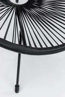 Loungestol Trädgård Acapulco 2 set - Mono Svart - KARE Design