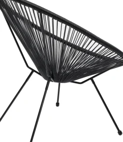 Loungestol Trädgård Acapulco - Svart - KARE Design