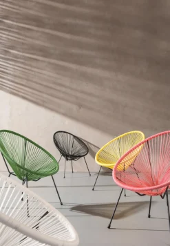 Loungestol Trädgård Acapulco - Svart - KARE Design