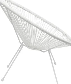 Loungestol Trädgård Acapulco - Vit - KARE Design