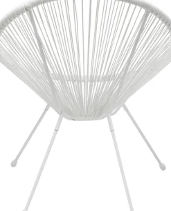 Loungestol Trädgård Acapulco - Vit - KARE Design