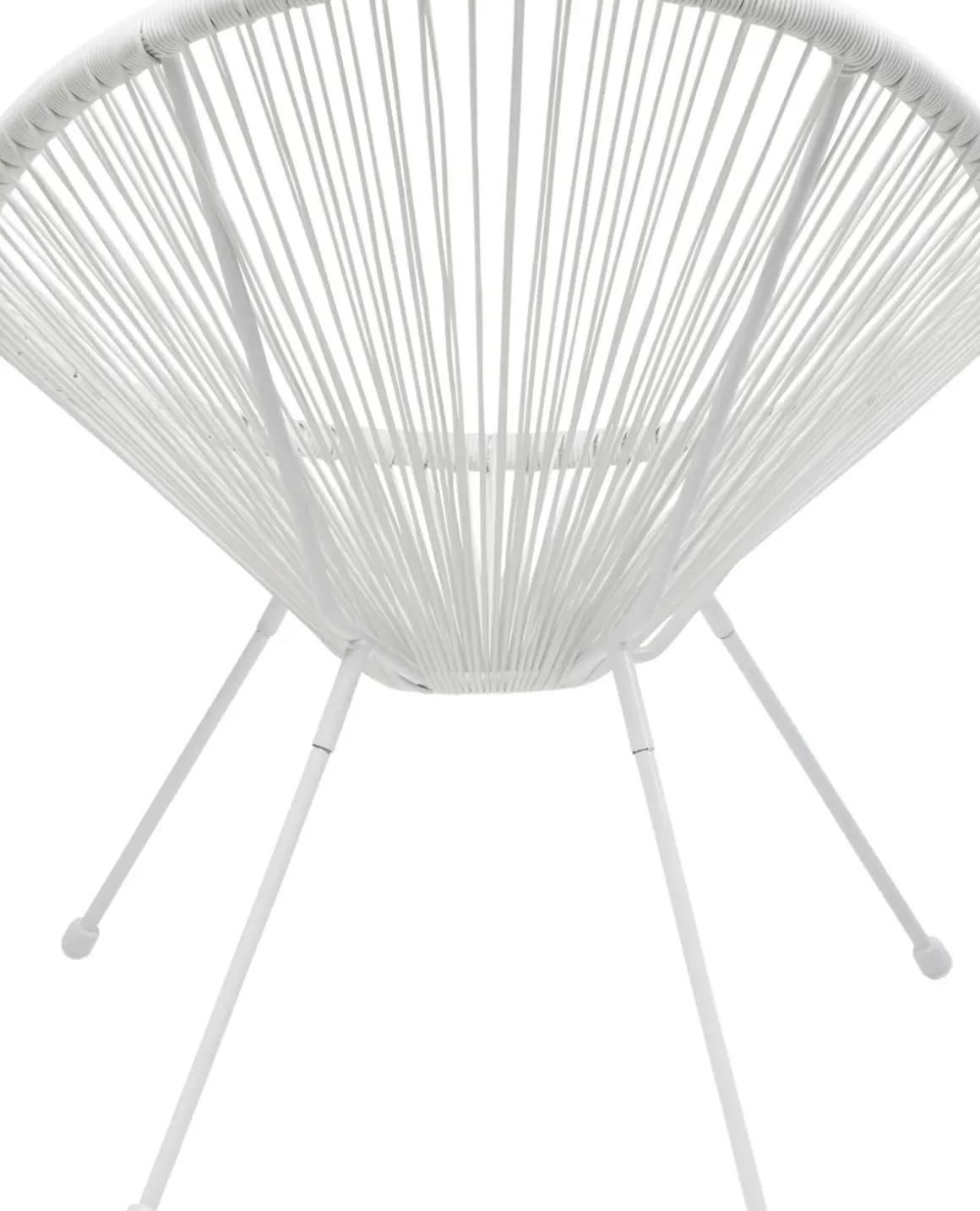Loungestol Trädgård Acapulco - Vit - KARE Design
