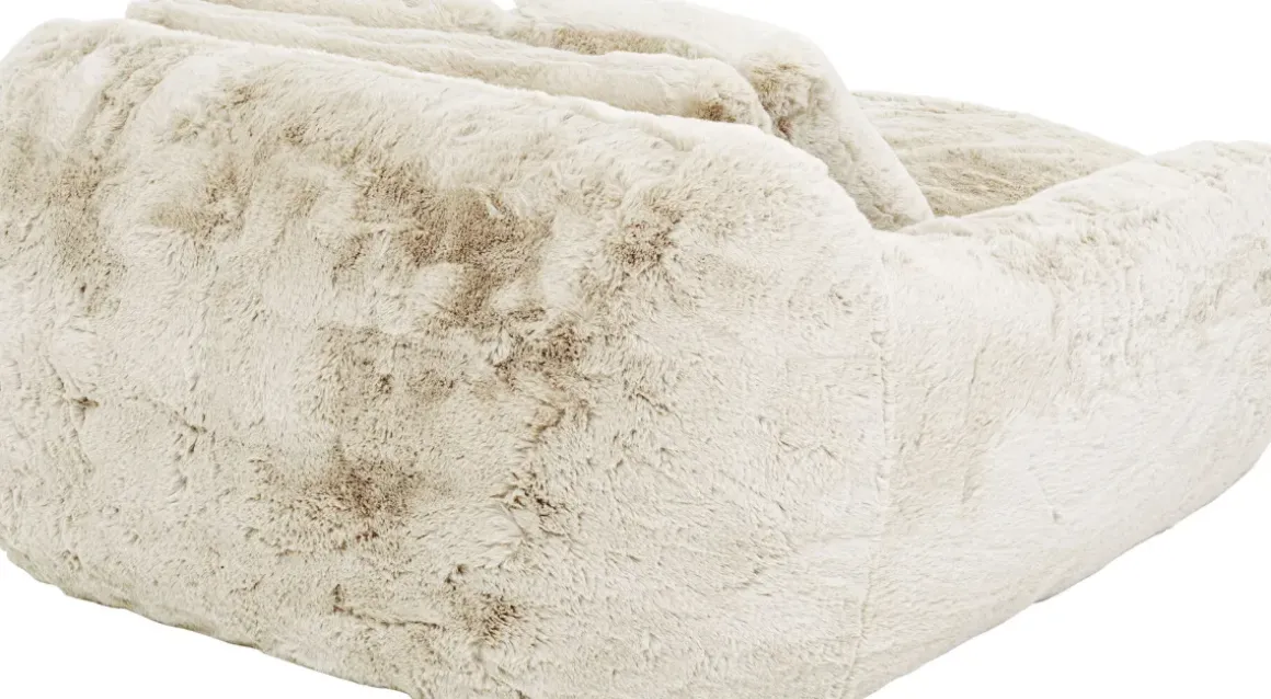 Loveseat Mika Cream 156cm (4-part) - KARE Design