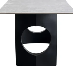 Matbord Bilbao Oho - Grå Keramik/Svart, 180x90cm - KARE Design