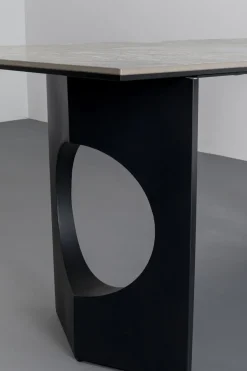 Matbord Bilbao Oho - Grå Keramik/Svart, 180x90cm - KARE Design