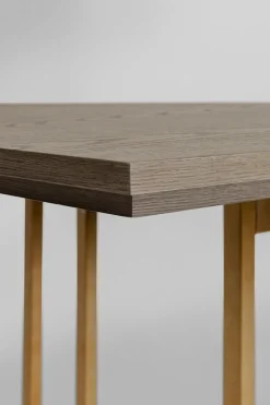Matbord Cesaro - Ask/Mässing, 200x100cm - KARE Design