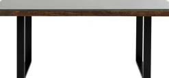 Matbord Conley - Mörkt Trä/Svart, 180x90cm - KARE Design