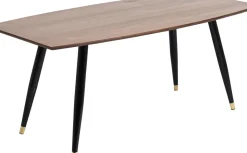 Matbord Curve - Retro Bord i Valnöt/Svart 180x90cm - KARE Design