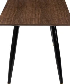 Matbord Duran, Valnöt/Svart, 160x80cm - KARE Design