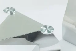 Matbord Gloria - Bord i Glas/Krom, 200x100cm - KARE Design
