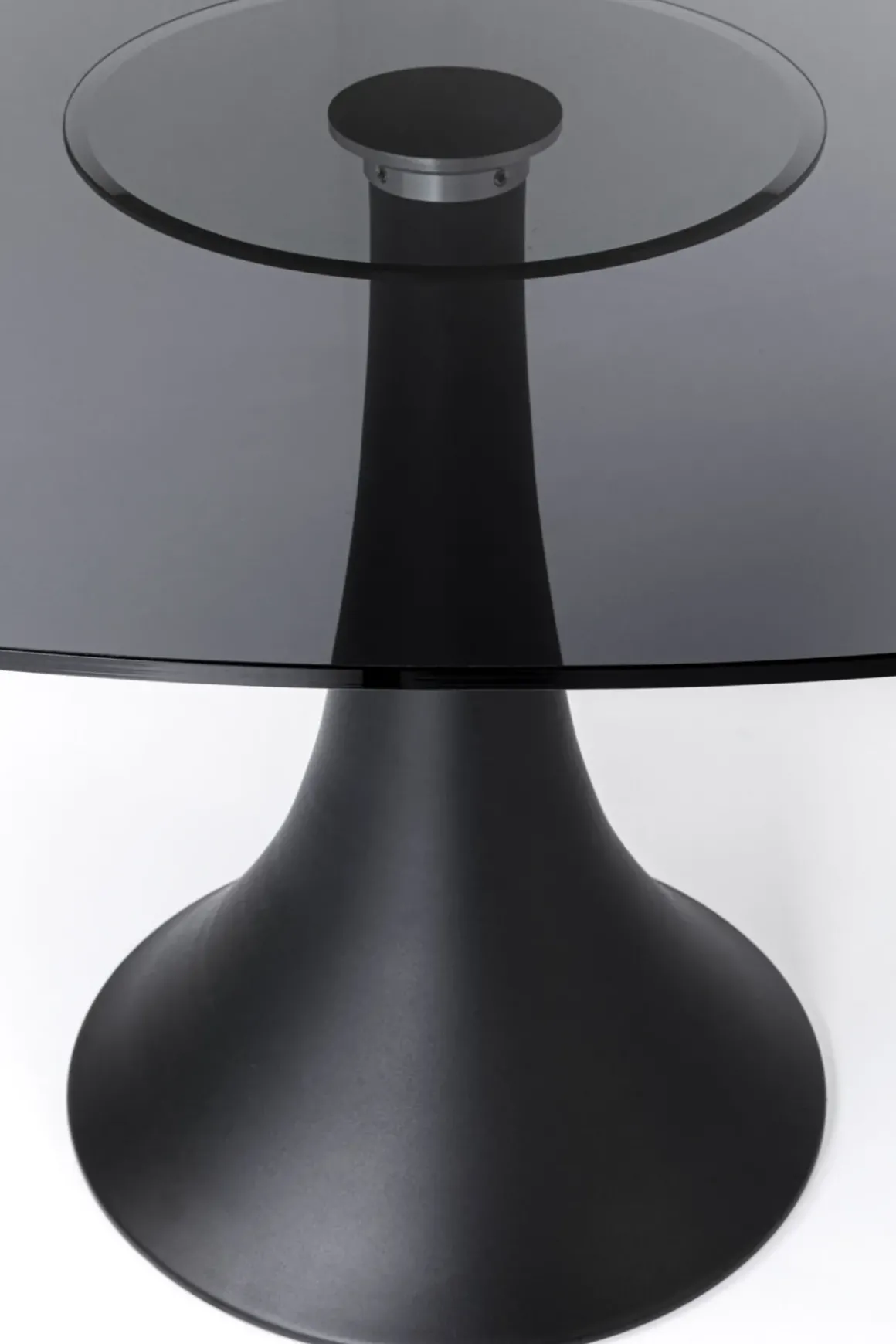 Matbord Grande Possibilita Oval - Svart glas/Svart, 180x120cm - KARE Design